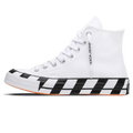 Off-White x Converse Chuck 70 Stripe 'White' — UK 3 | EU 35 | US 3 — Front View