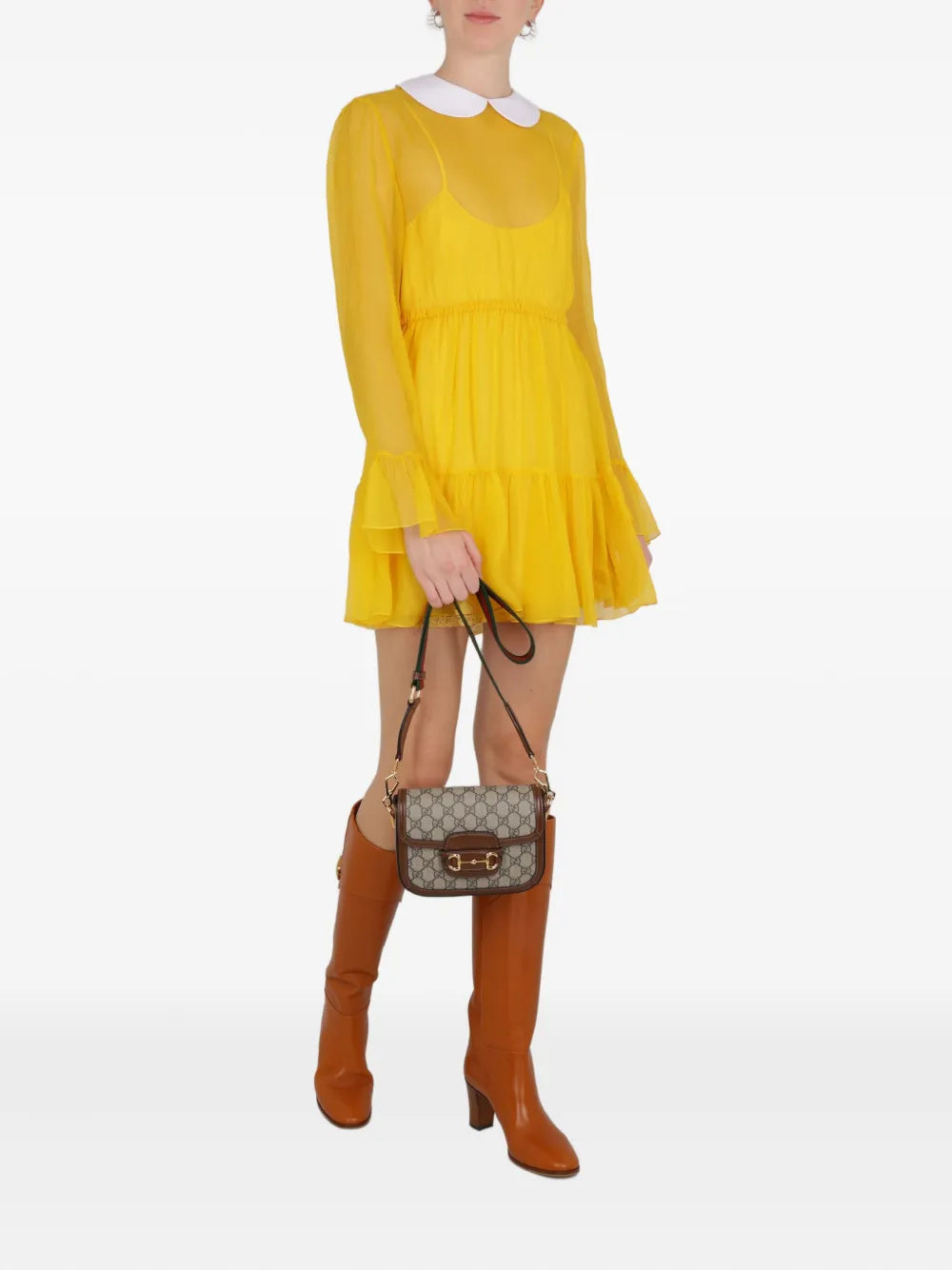 Gucci Mini Horsebit 1955 Shoulder Bag — Same as shown — Size One Size — Side View