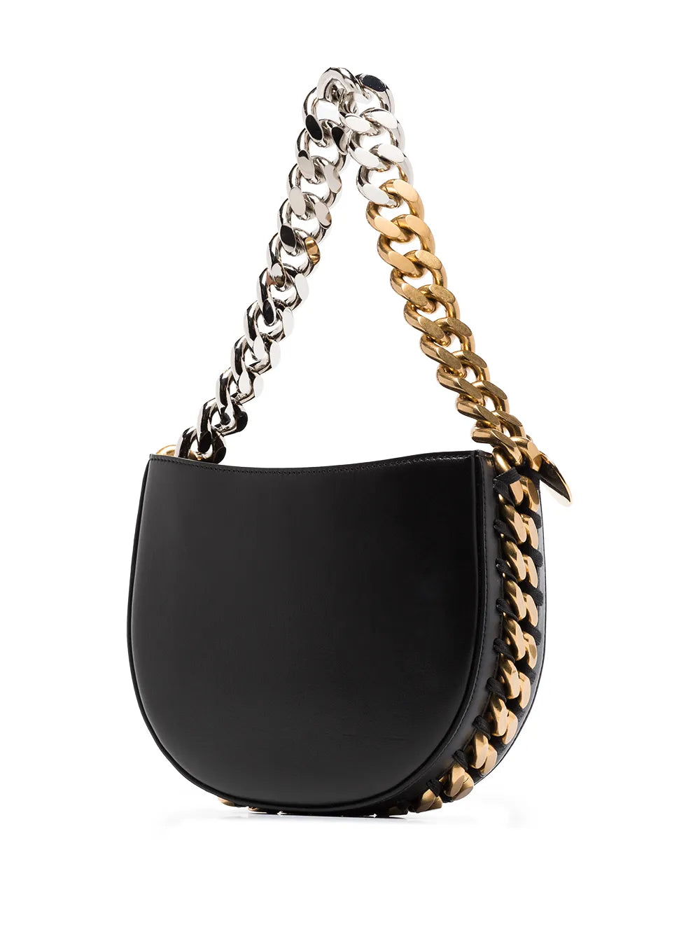 Stella Mccartney Frayme Faux Leather Shoulder Bag — Same as shown — Size One Size — Back View