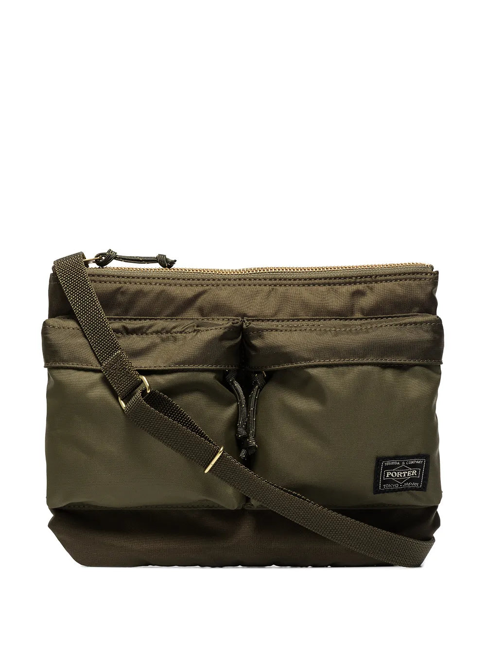 Porter Yoshida Co Flying Ace Two Way Shoulder Bag — Same as shown — Size One Size — Front View