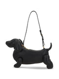 Thom Browne Hector Pebbled Leather Shoulder Bag — Same as shown — Size One Size — Front View