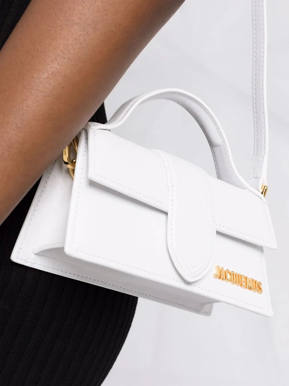 Jacquemus Small Le Bambino Shoulder Bag — Same as shown — Size One Size — Back View