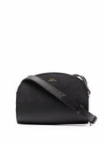 Apc Demi Lune Leather Shoulder Bag — Same as shown — Size One Size — Front View