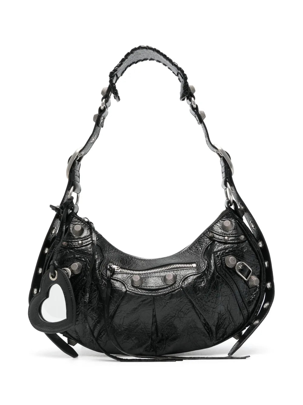 Balenciaga Le Cagole S Leather Shoulder Bag — Same as shown — Size One Size — Front View