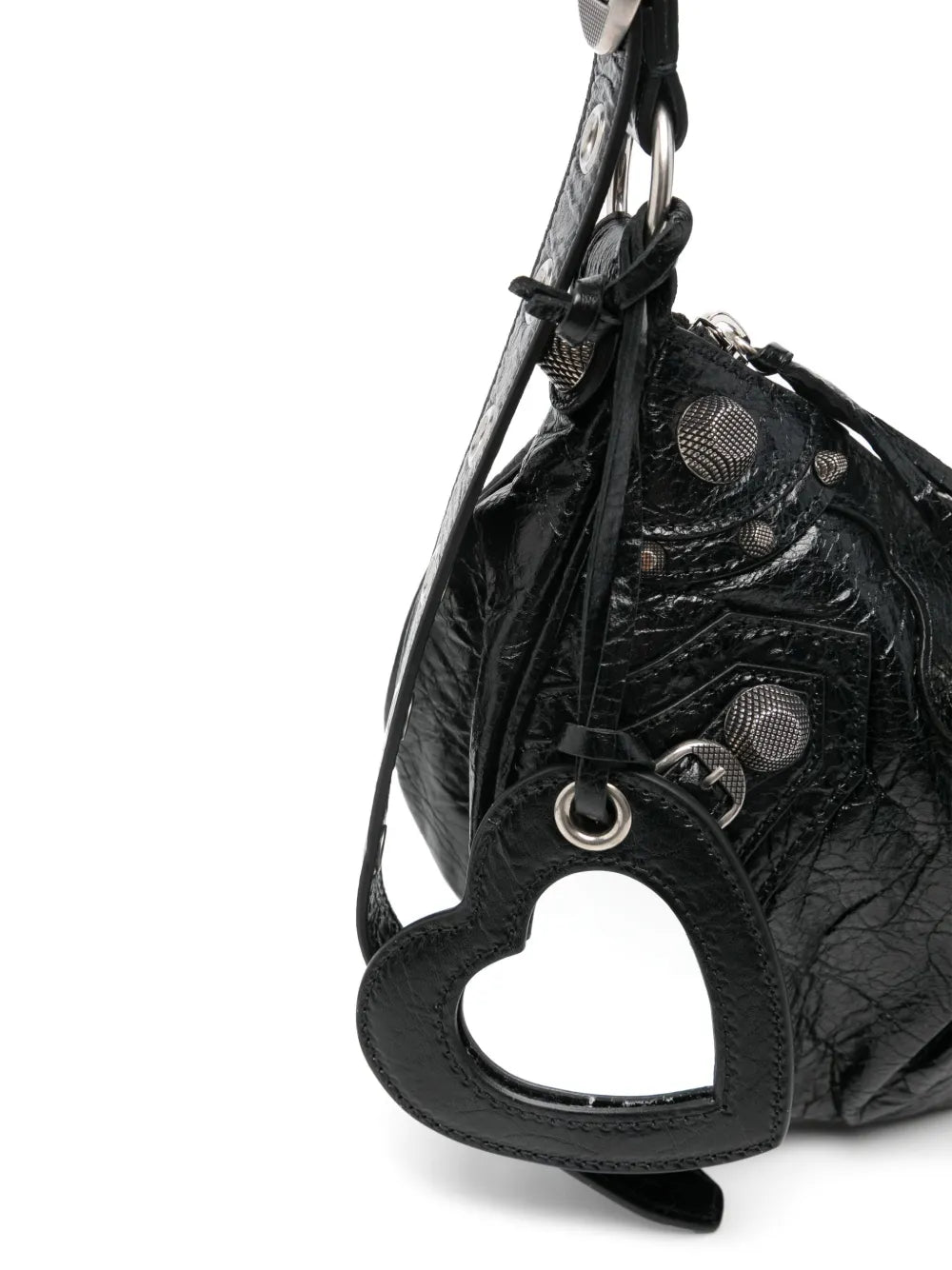 Balenciaga Le Cagole S Leather Shoulder Bag — Same as shown — Size One Size — Top View