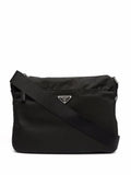 Prada Triangle Logo Shoulder Bag — Same as shown — Size One Size — Front View