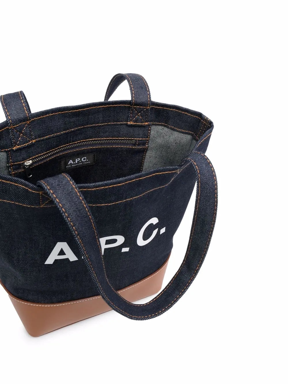 Apc Logo Printed Tote — Same as shown — Size One Size — Detail View