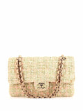 Chanel Pre Owned 2006 Tweed Cc Logo Shoulder Bag — Same as shown — Size One Size — Front View