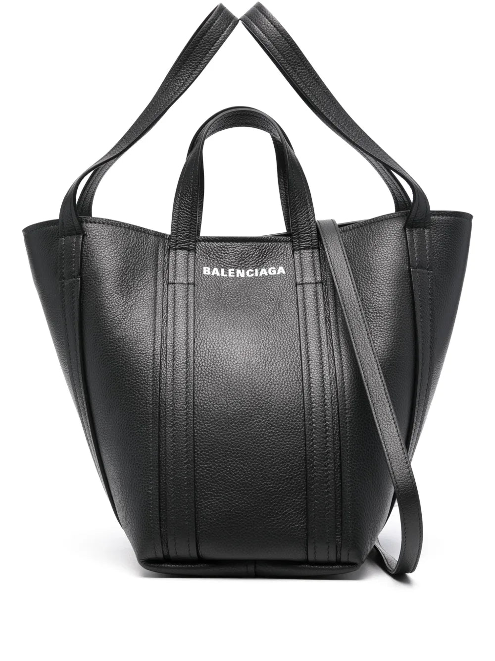 Balenciaga Small Everyday Northsouth Tote Bag — Same as shown — Size One Size — Front View