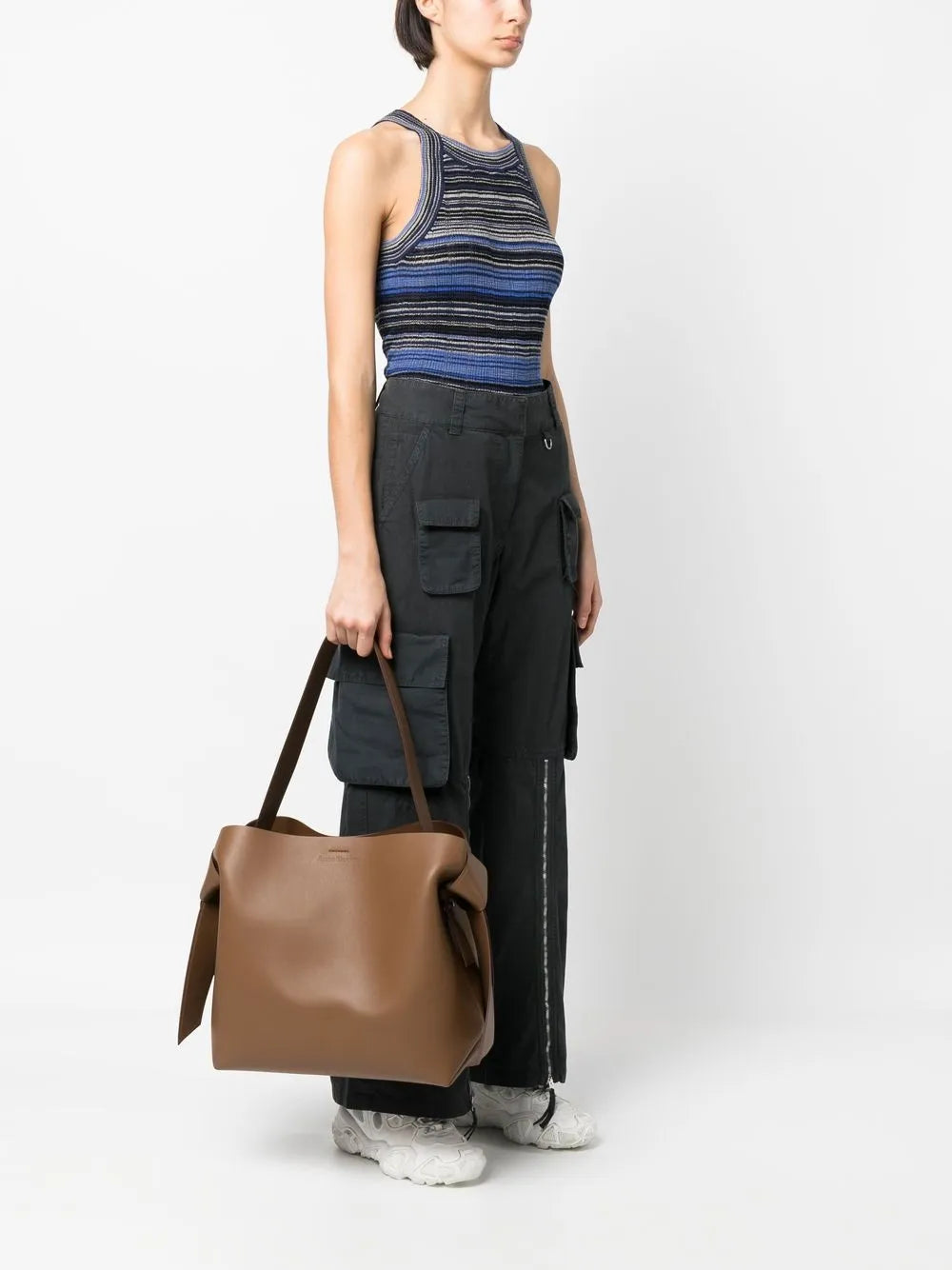Acne Studios Midi Musubi Shoulder Bag — Same as shown — Size One Size — Side View