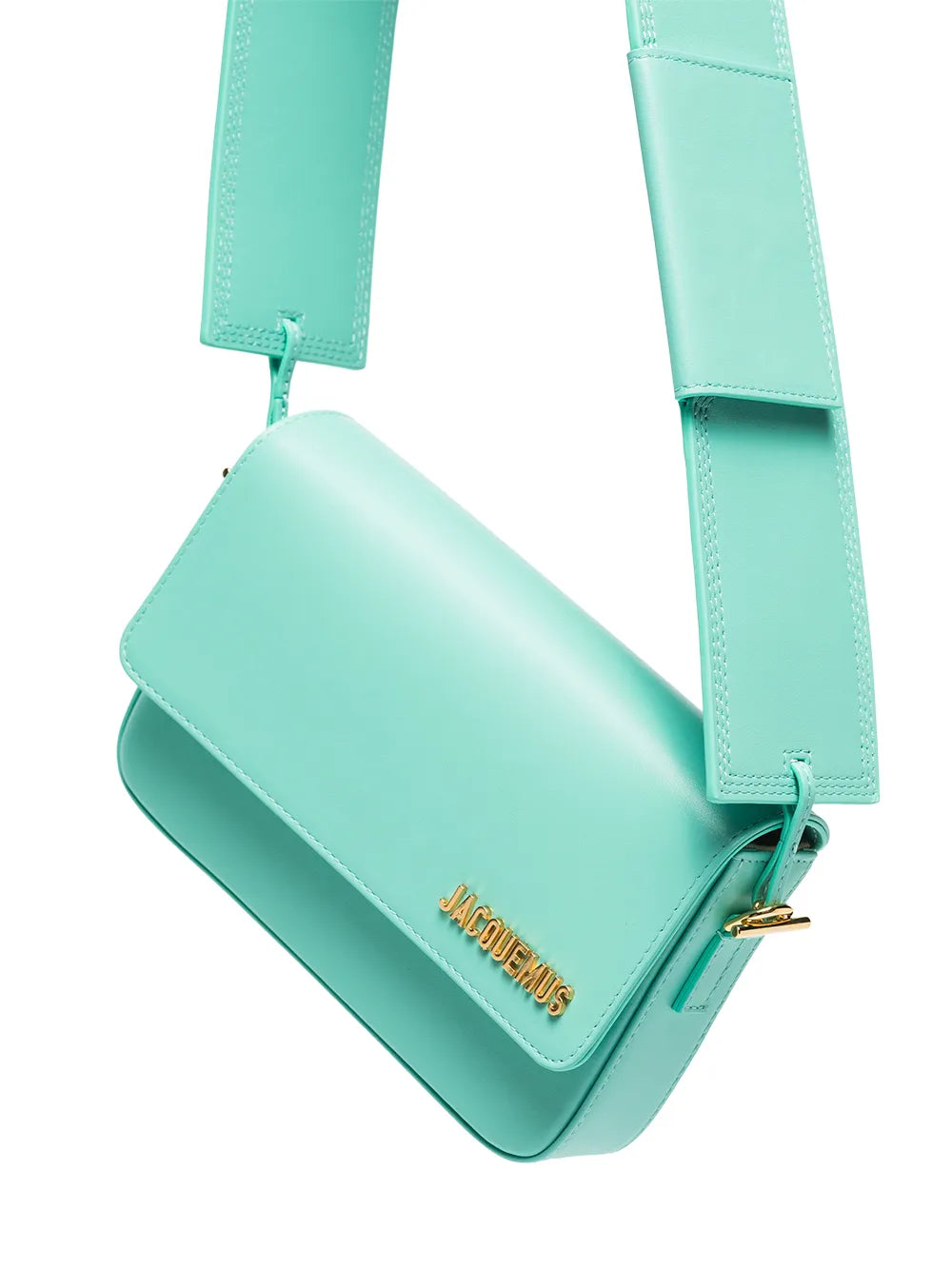 Jacquemus Le Carinu Leather Shoulder Bag — Same as shown — Size One Size — Detail View