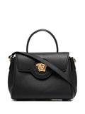 Versace La Medusa Leather Hand Bag — Same as shown — Size One Size — Front View