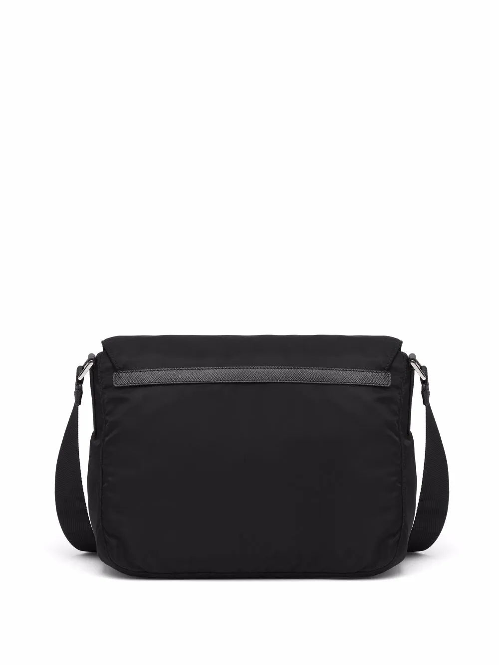Prada Re Nylon Triangle Logo Plaque Shoulder Bag — Same as shown — Size One Size — Side View