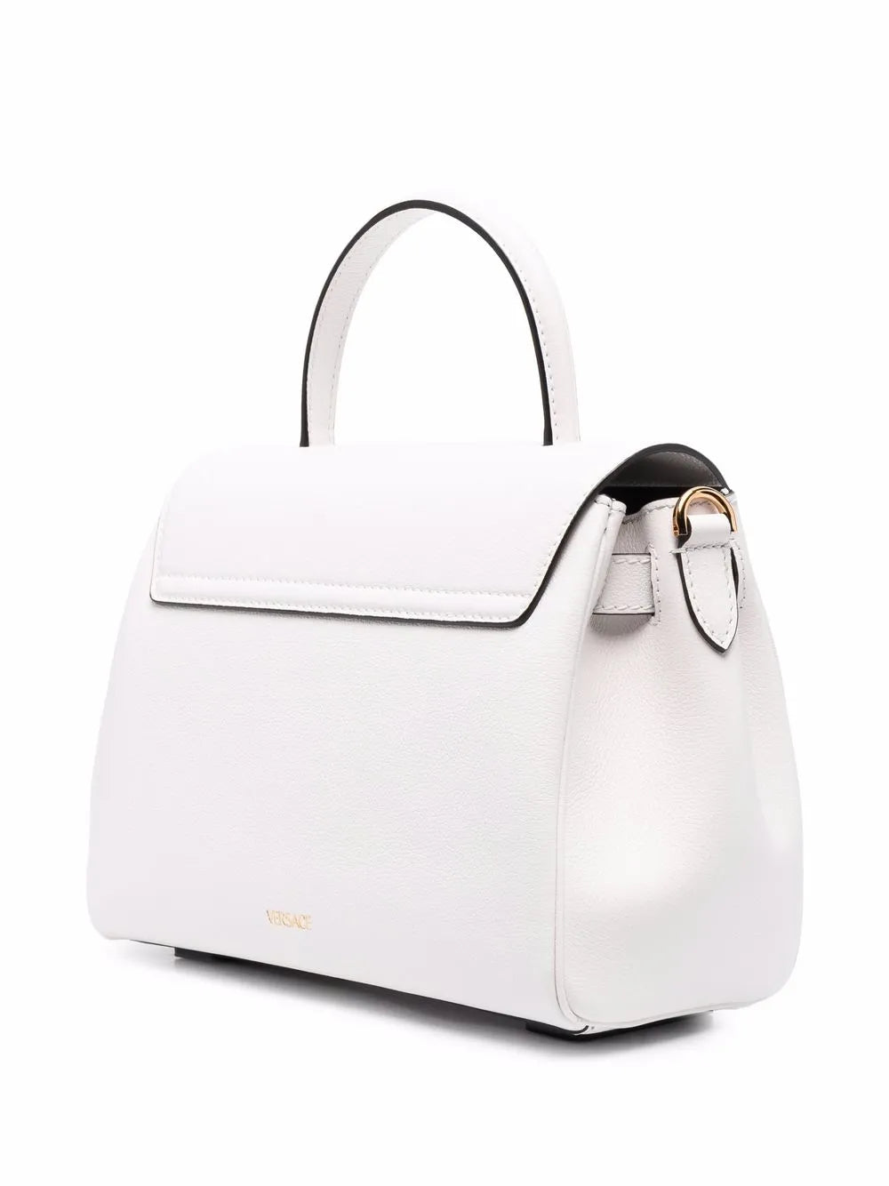 Versace La Medusa Leather Hand Bag — Same as shown — Size One Size — Back View