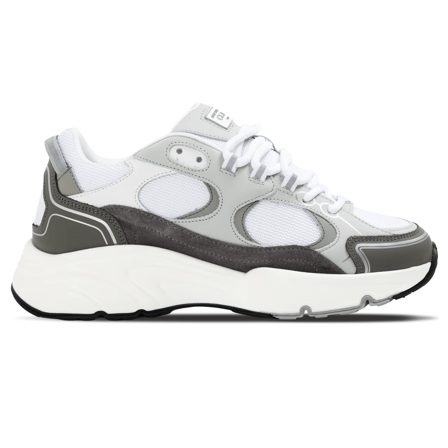 Cleens Pulse Runner 'Dove Grey' — UK 3 | EU 37 | US 4 — Side View
