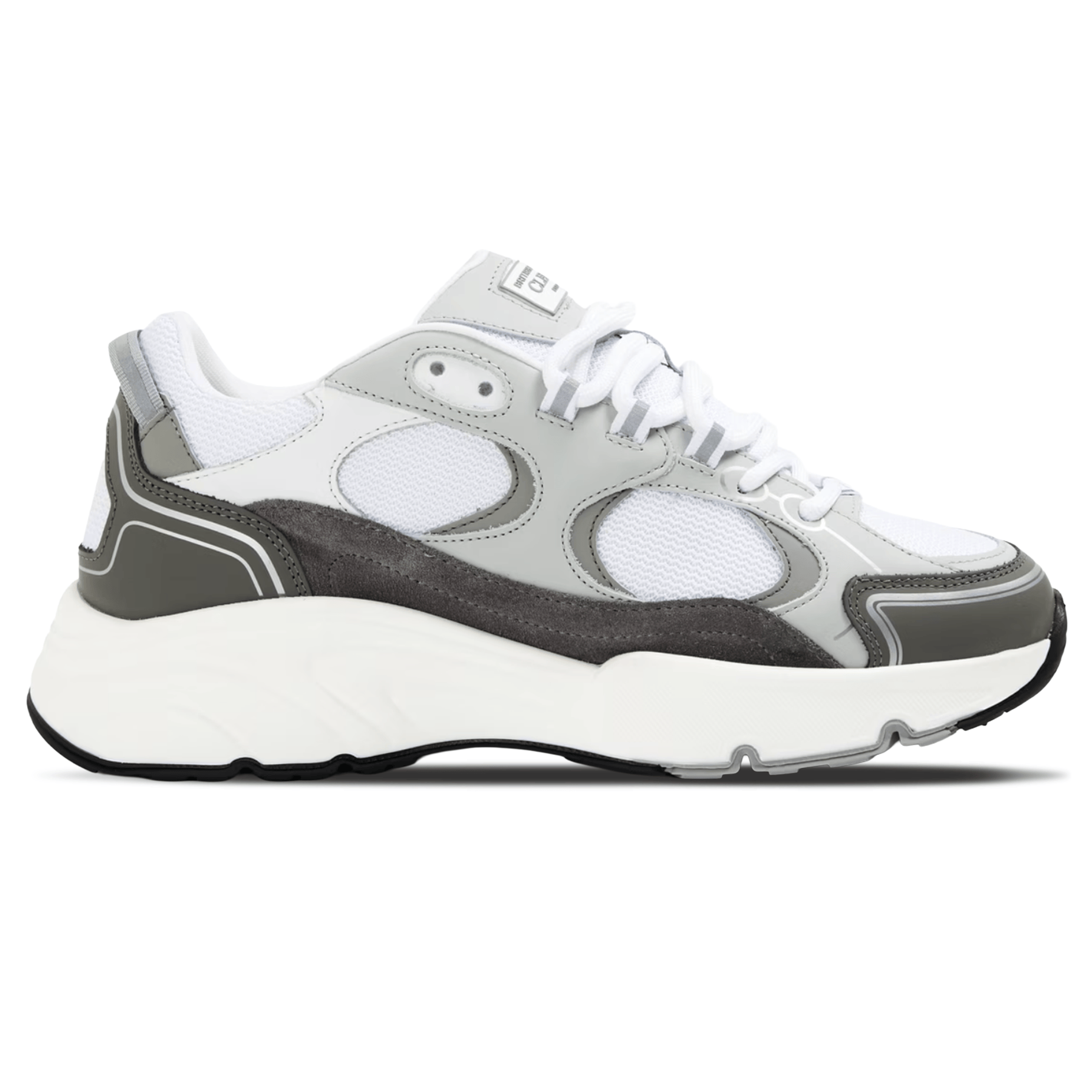 Cleens Pulse Runner 'Dove Grey' — UK 3 | EU 37 | US 4 — Side View