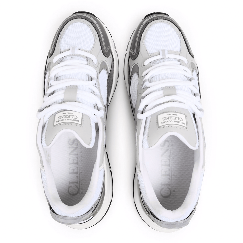 Cleens Pulse Runner 'Dove Grey' — UK 3 | EU 37 | US 4 — Back View