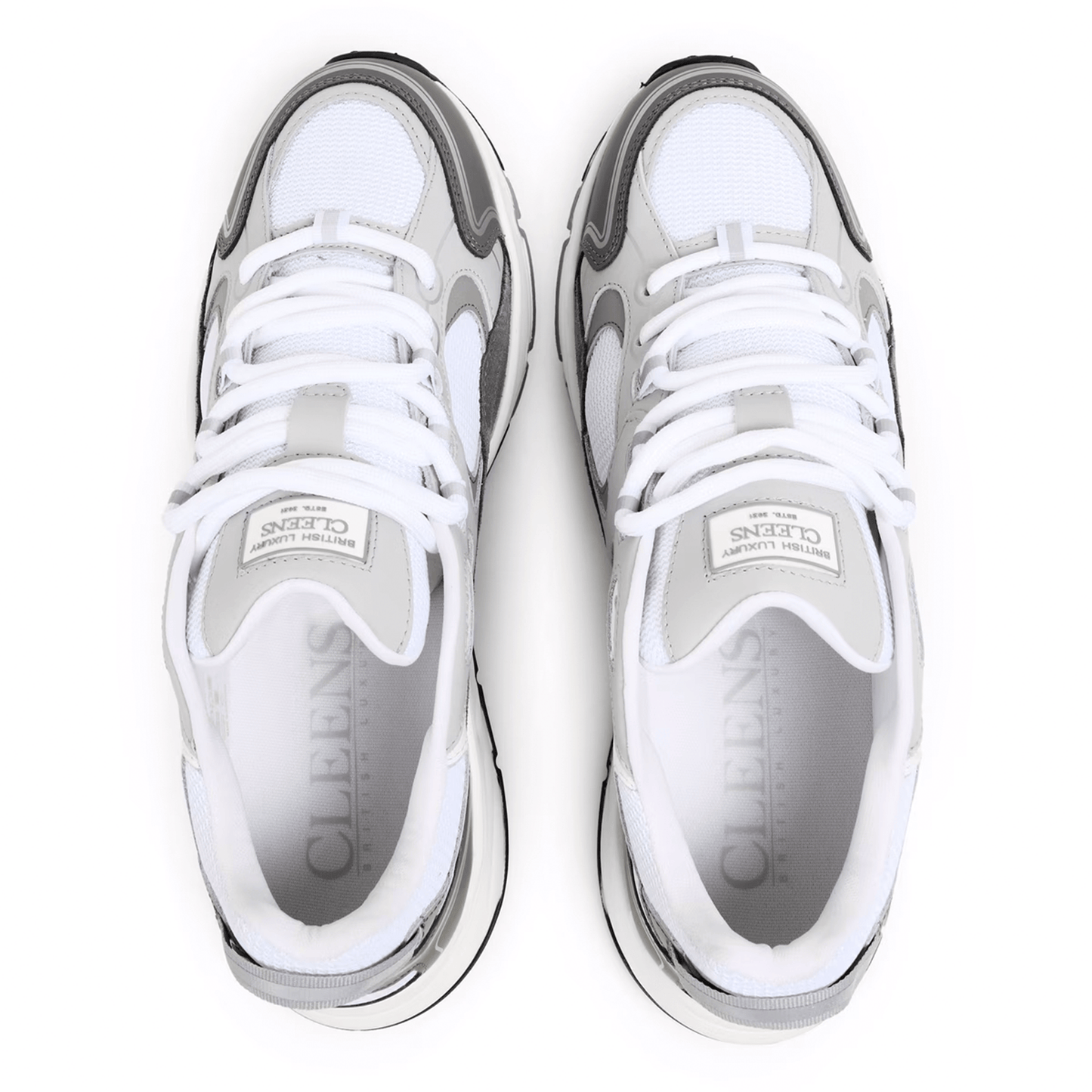 Cleens Pulse Runner 'Dove Grey' — UK 3 | EU 37 | US 4 — Back View