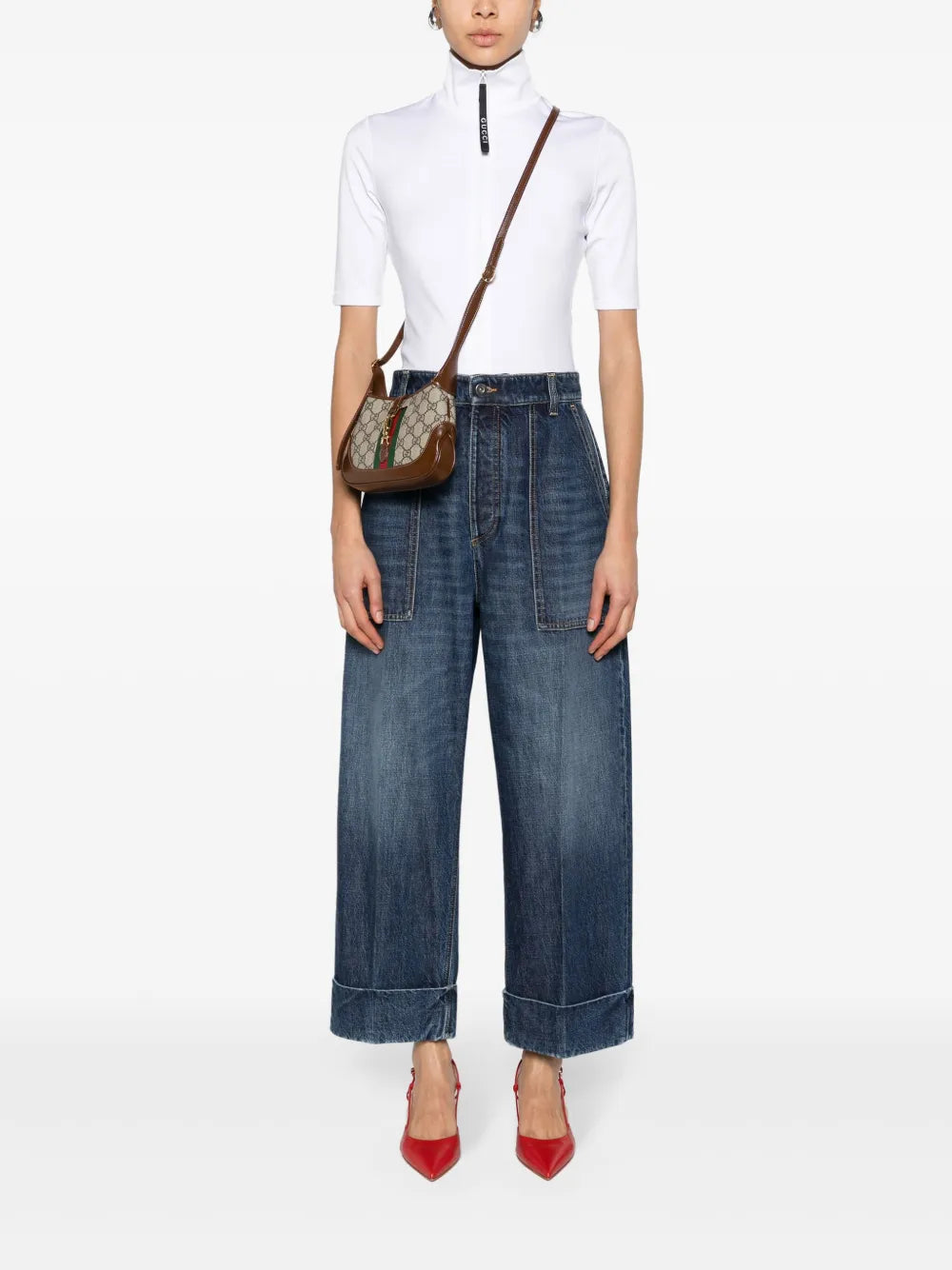 Gucci Mini Jackie 1961 Shoulder Bag — Same as shown — Size One Size — Side View