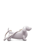 Thom Browne Hector Pebbled Leather Shoulder Bag — Same as shown — Size One Size — Front View