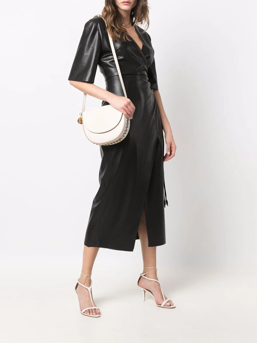 Stella Mccartney Frayme Shoulder Bag — Same as shown — Size One Size — Side View