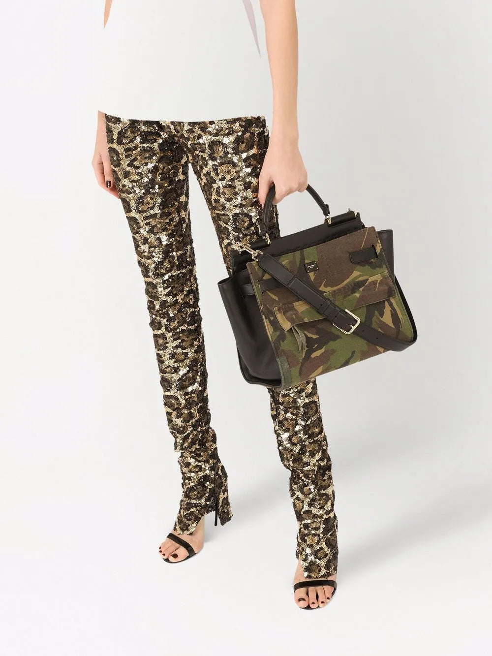 Dolce Gabbana Sicily 62 Soft Top Handle Bag — Same as shown — Size One Size — Side View