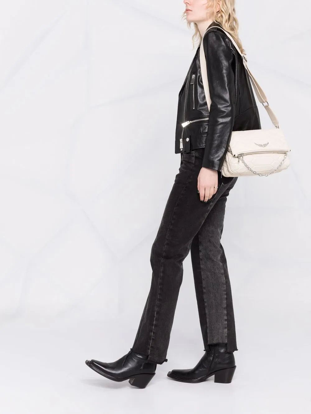 Zadigvoltaire Rocky Xl Shoulder Bag — Same as shown — Size One Size — Side View