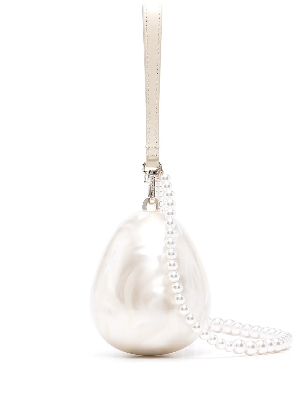 Simone Rocha Micro Egg Perspex Shoulder Bag — Same as shown — Size One Size — Front View