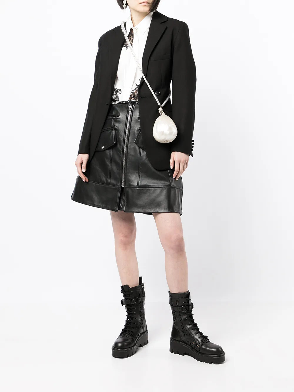 Simone Rocha Micro Egg Perspex Shoulder Bag — Same as shown — Size One Size — Side View