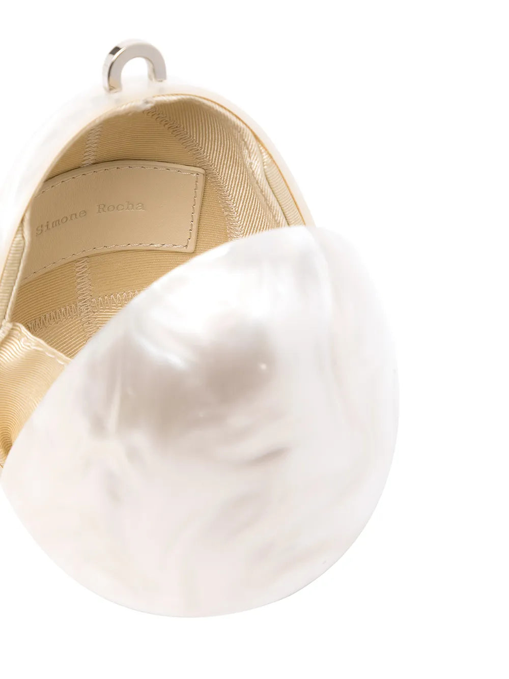 Simone Rocha Micro Egg Perspex Shoulder Bag — Same as shown — Size One Size — Top View
