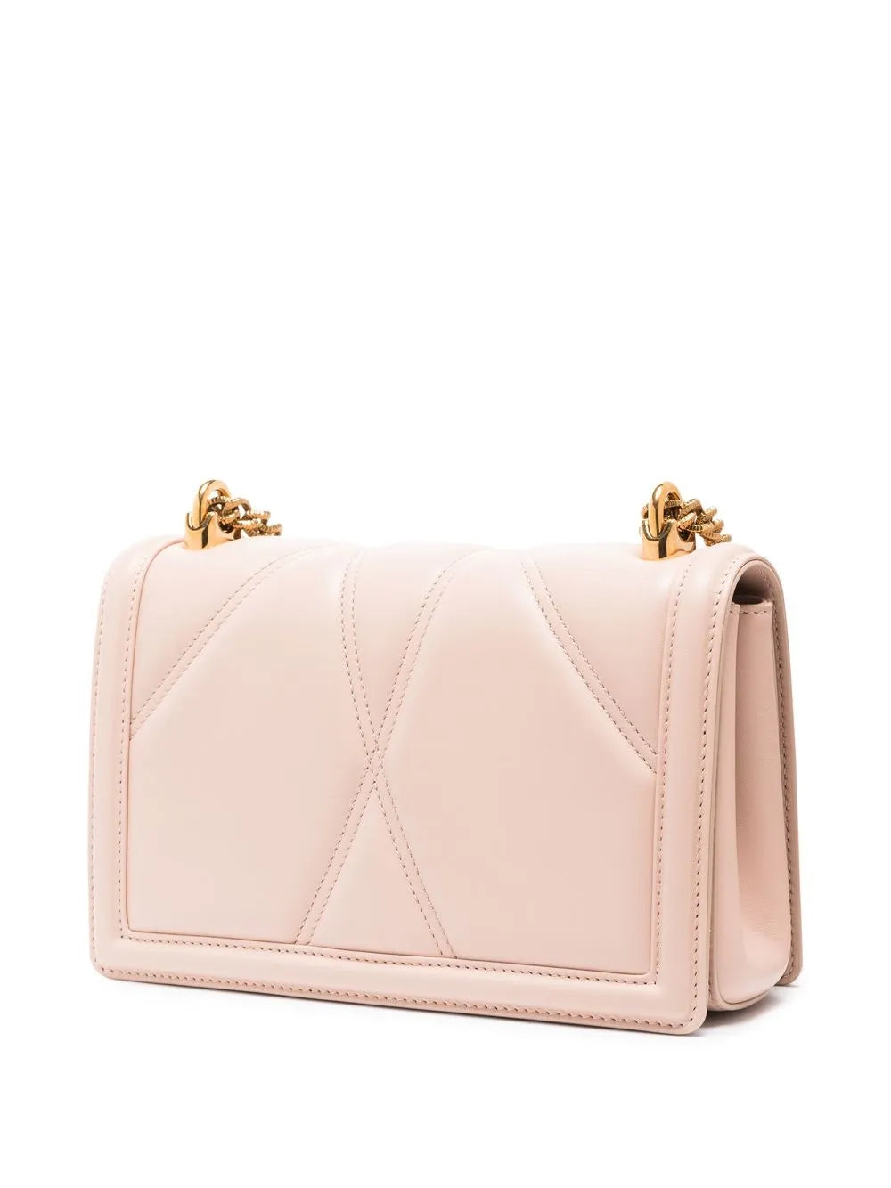Dolce Gabbana Medium Devotion Quilted Shoulder Bag — Same as shown — Size One Size — Back View