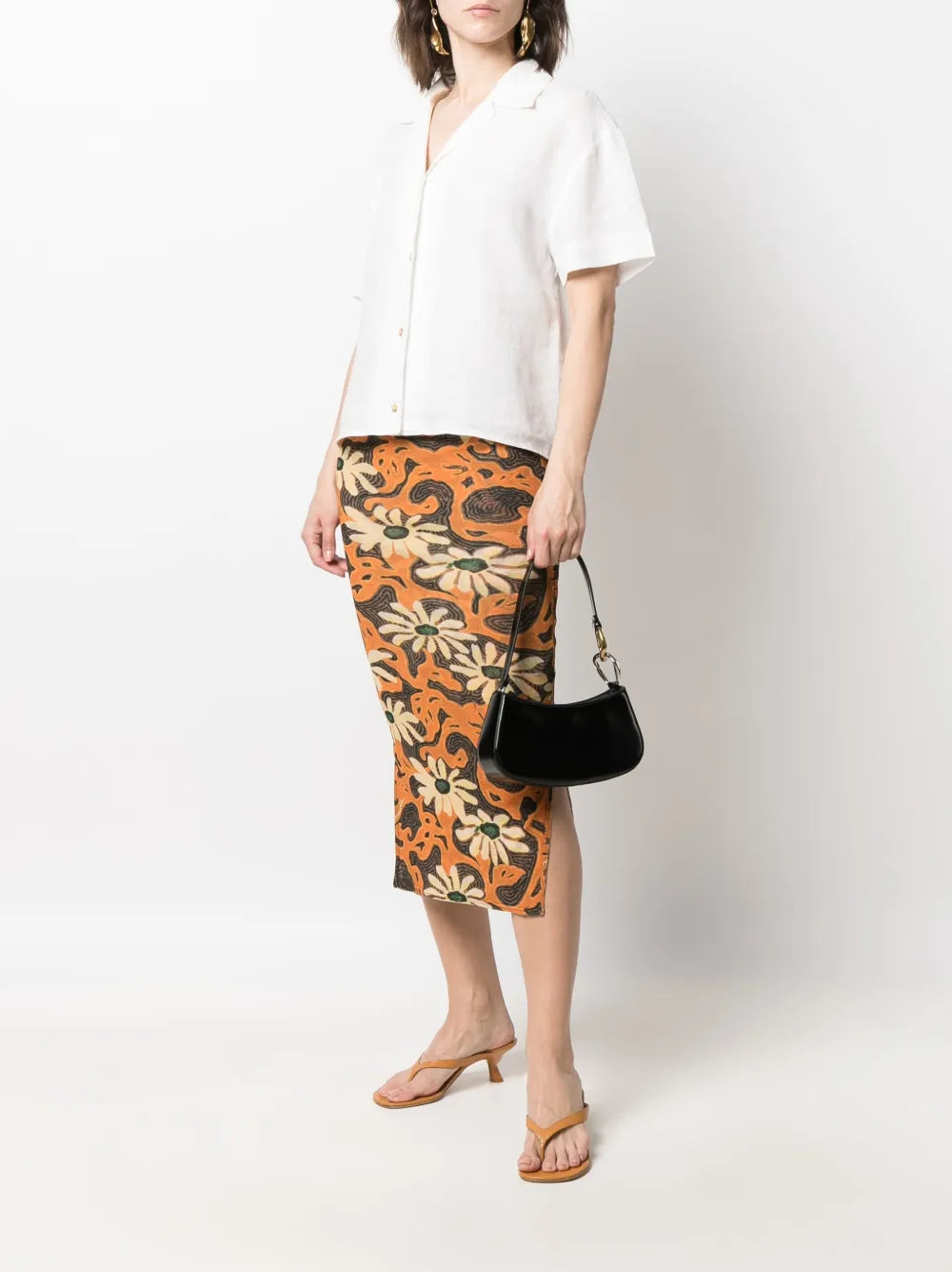 Staud Small Ollie Shoulder Bag — Same as shown — Size One Size — Side View