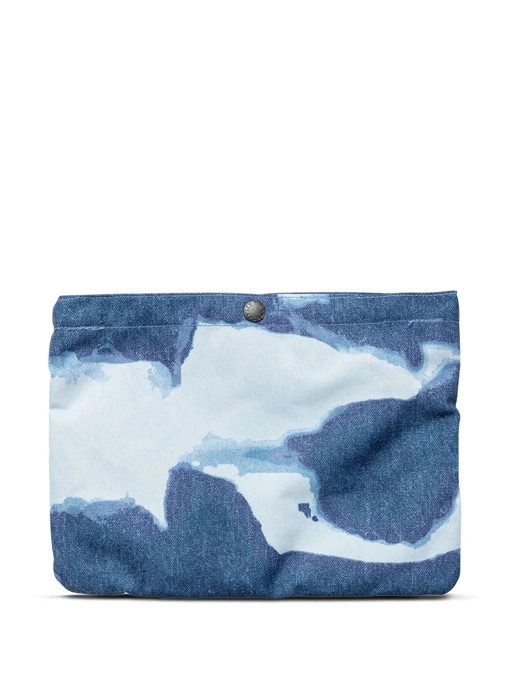 Supreme X The North Face Bleached Denim Print Shoulder Bag — Same as shown — Size One Size — Side View
