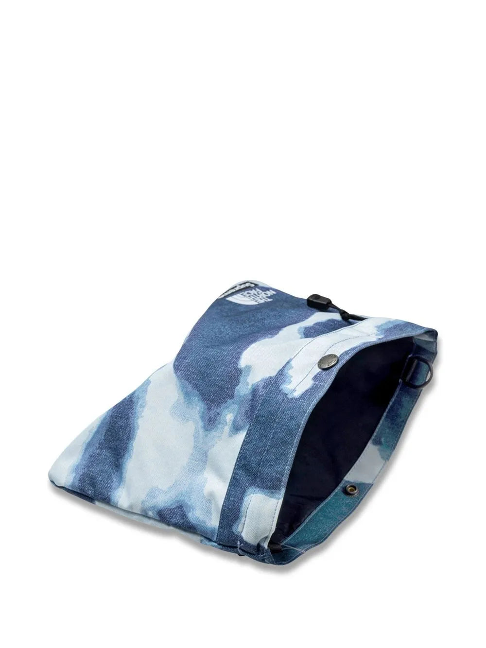 Supreme X The North Face Bleached Denim Print Shoulder Bag — Same as shown — Size One Size — Top View