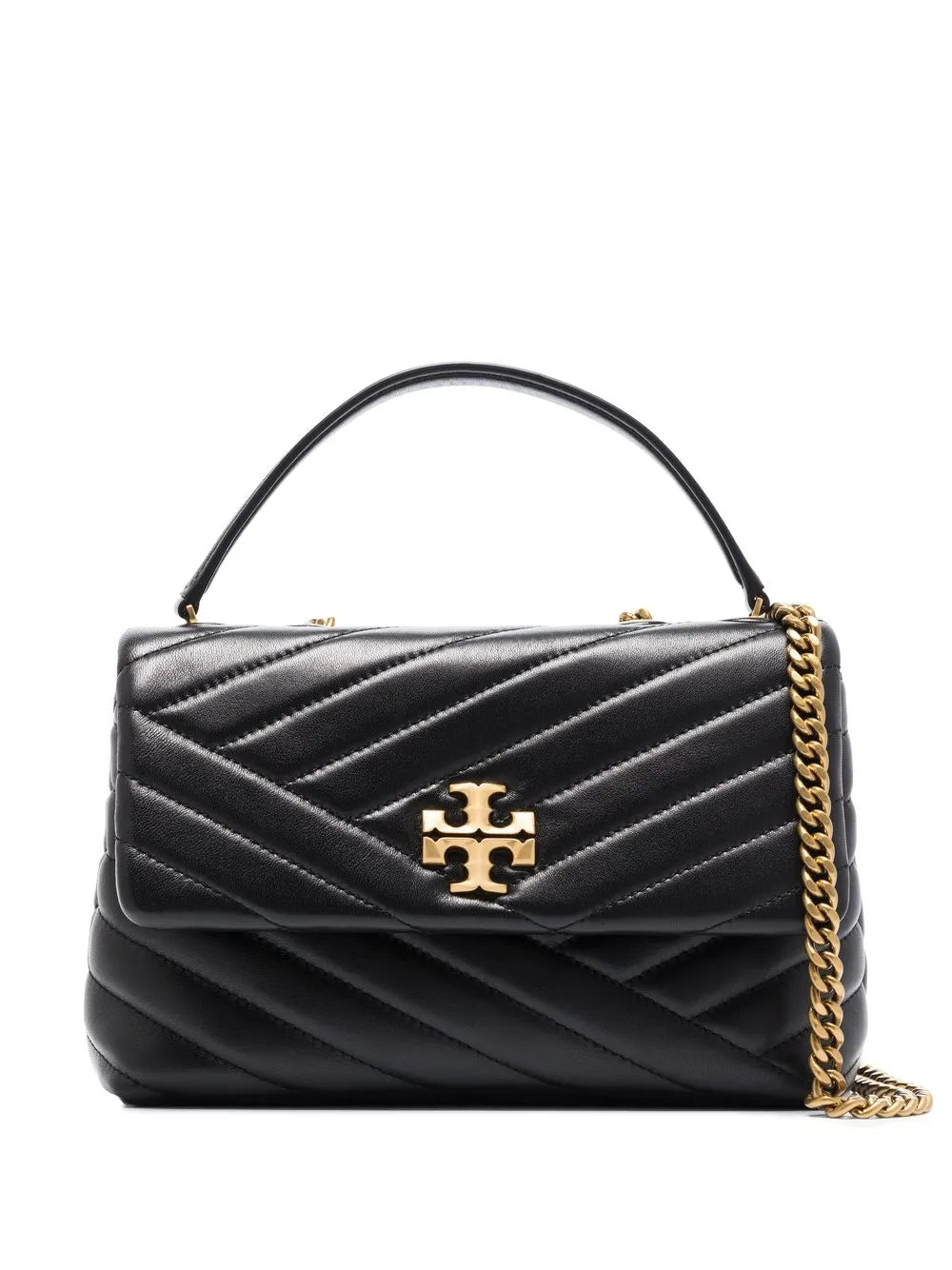 Tory Burch Small Kira Chevron Convertible Shoulder Bag — Same as shown — Size One Size — Front View