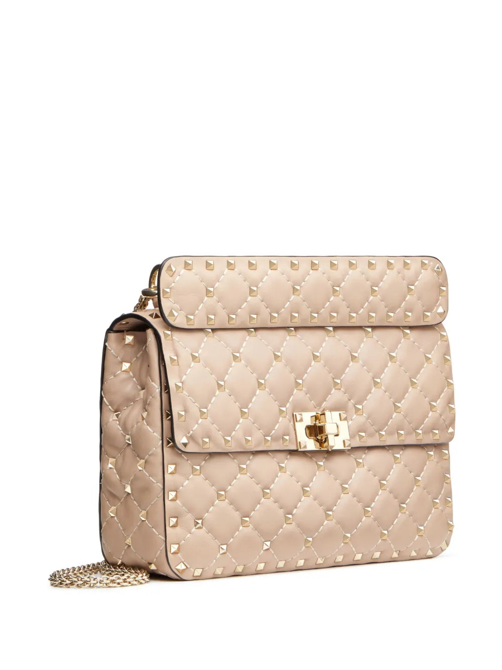 Valentino Garavani Medium Rockstud Spike Shoulder Bag — Same as shown — Size One Size — Back View
