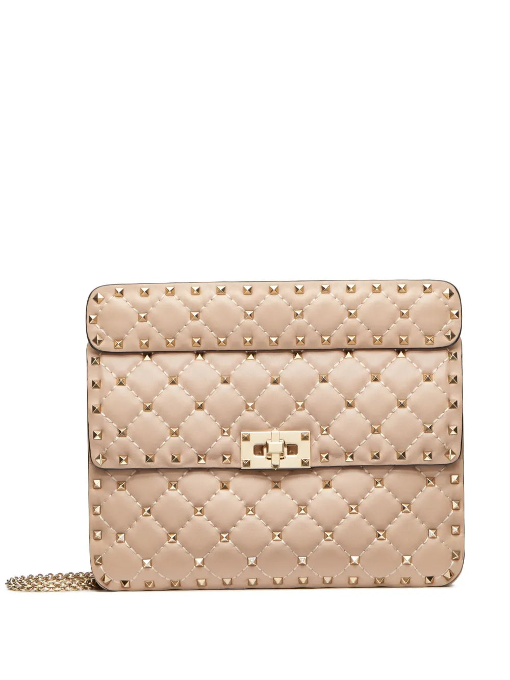 Valentino Garavani Medium Rockstud Spike Shoulder Bag — Same as shown — Size One Size — Front View