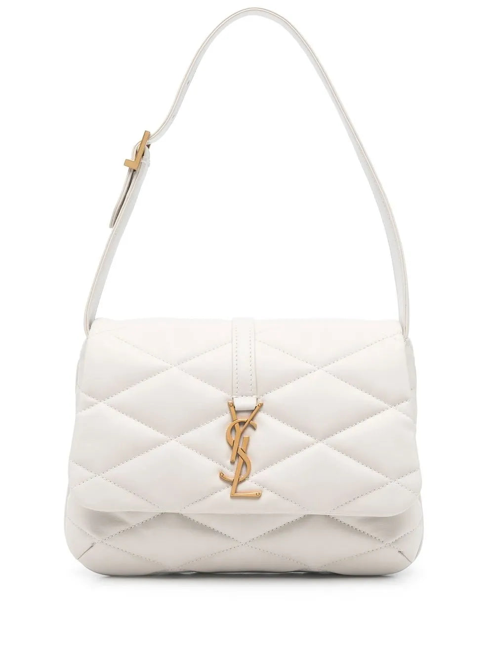 Saint Laurent Le 57 Quilted Shoulder Bag — Same as shown — Size One Size — Front View