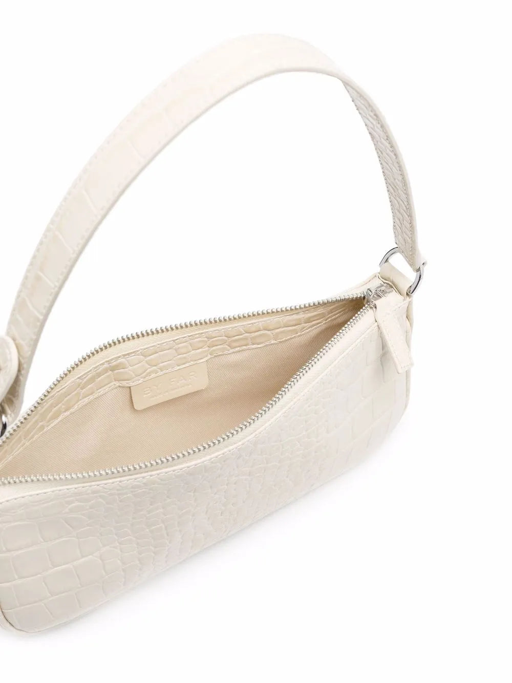 By Far Rachel Crocodille Effect Shoulder Bag — Same as shown — Size One Size — Lifestyle View