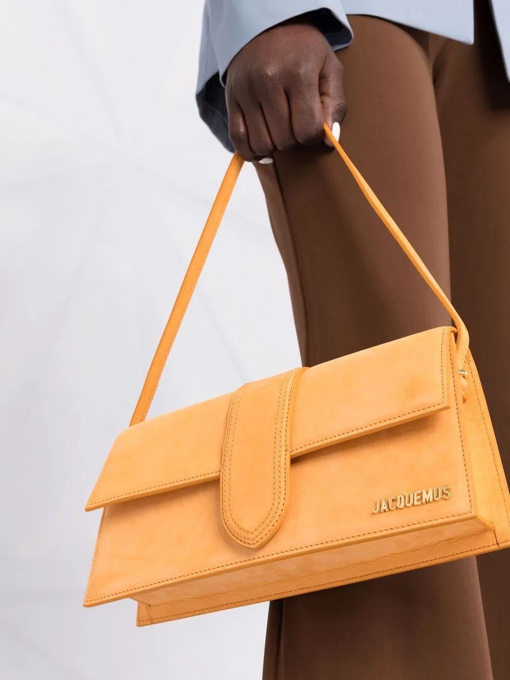 Jacquemus Le Bambino Long Shoulder Bag — Same as shown — Size One Size — Back View