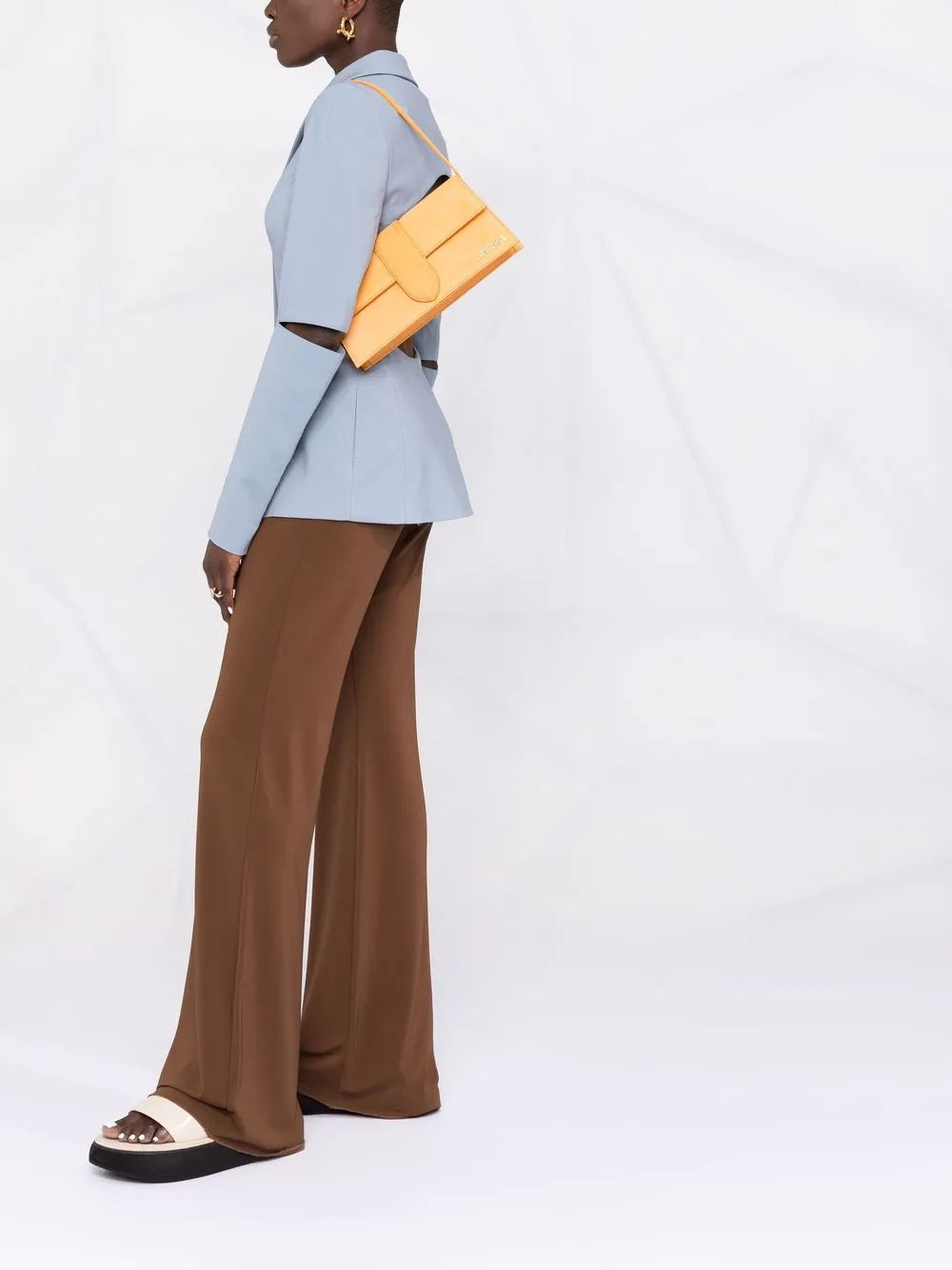 Jacquemus Le Bambino Long Shoulder Bag — Same as shown — Size One Size — Side View
