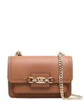 Michael Kors Logo Plaque Shoulder Bag — Same as shown — Size One Size — Front View