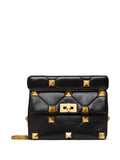 Valentino Garavani Medium Roman Stud Shoulder Bag — Same as shown — Size One Size — Front View
