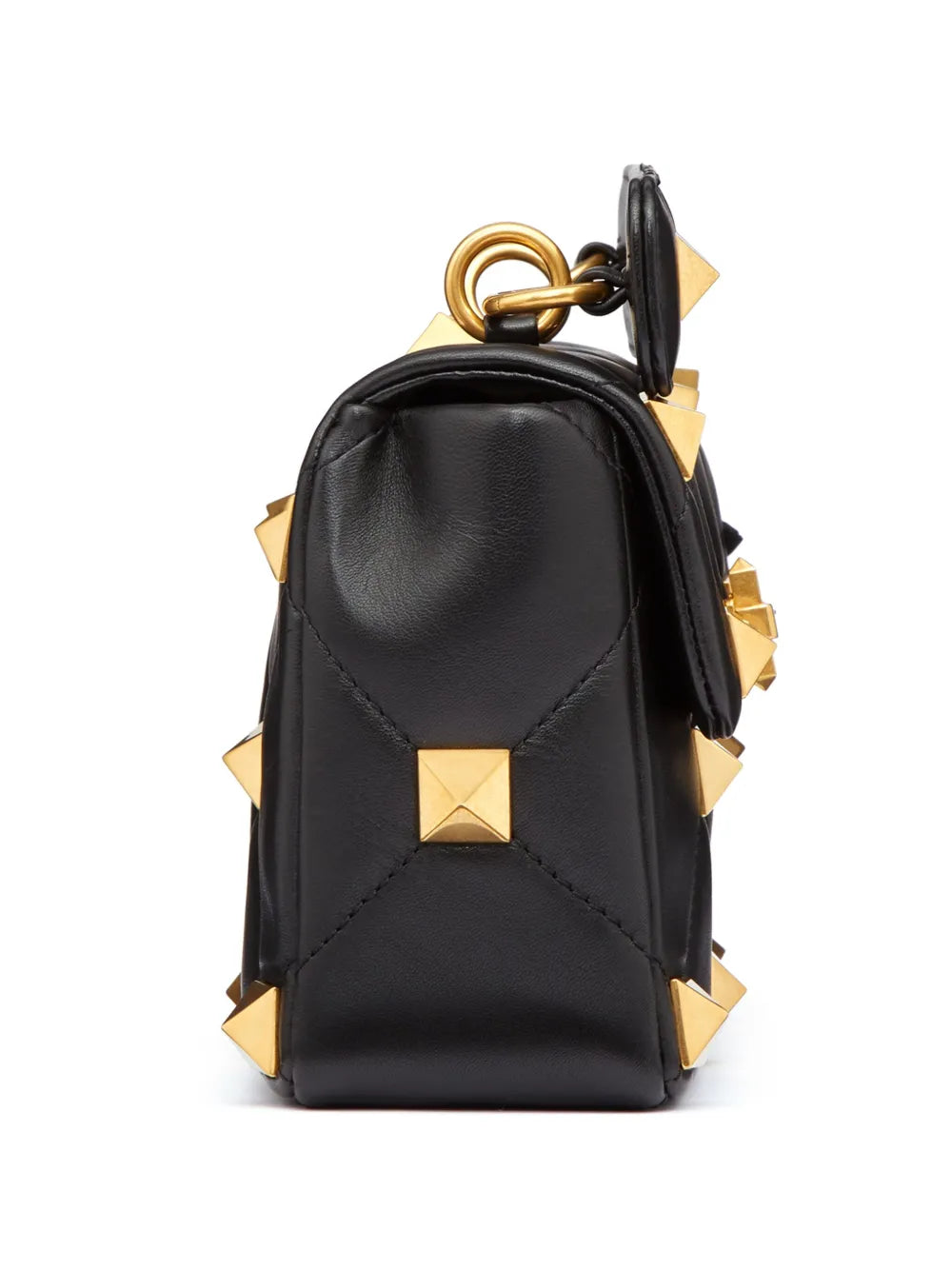 Valentino Garavani Medium Roman Stud Shoulder Bag — Same as shown — Size One Size — Top View