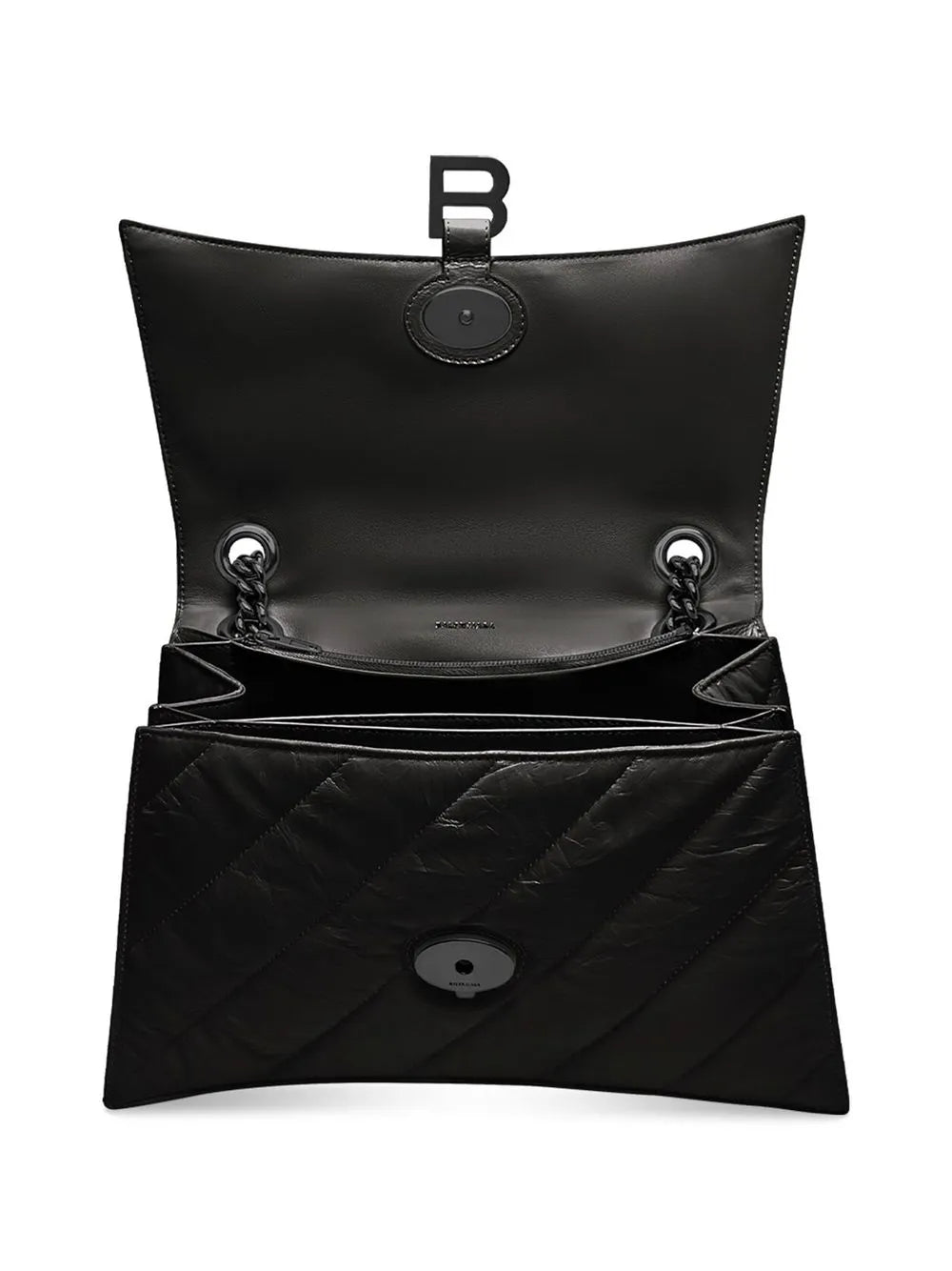 Balenciaga Medium Crush Chain Strap Shoulder Bag — Same as shown — Size One Size — Detail View