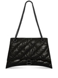 Balenciaga Medium Crush Chain Strap Shoulder Bag — Same as shown — Size One Size — Front View