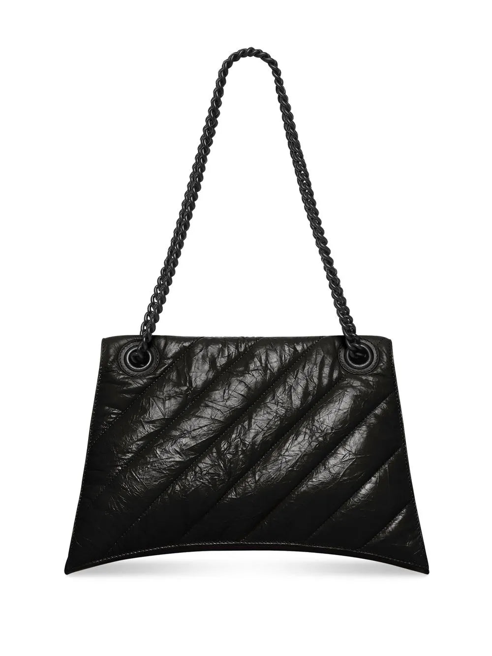 Balenciaga Medium Crush Chain Strap Shoulder Bag — Same as shown — Size One Size — Side View