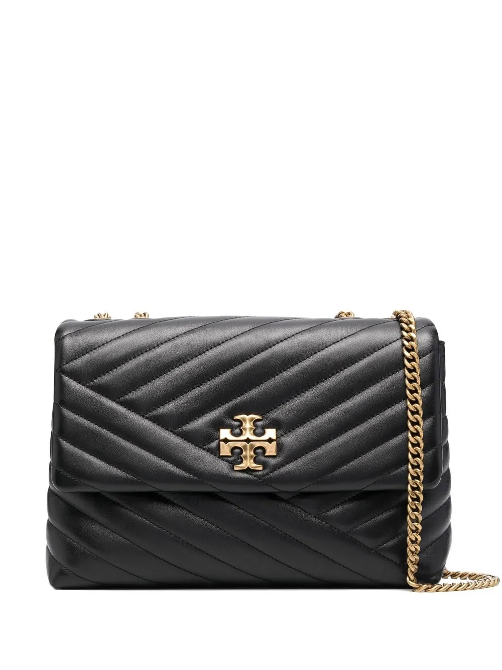 Tory Burch Kira Chevron Convertible Shoulder Bag — Same as shown — Size One Size — Front View