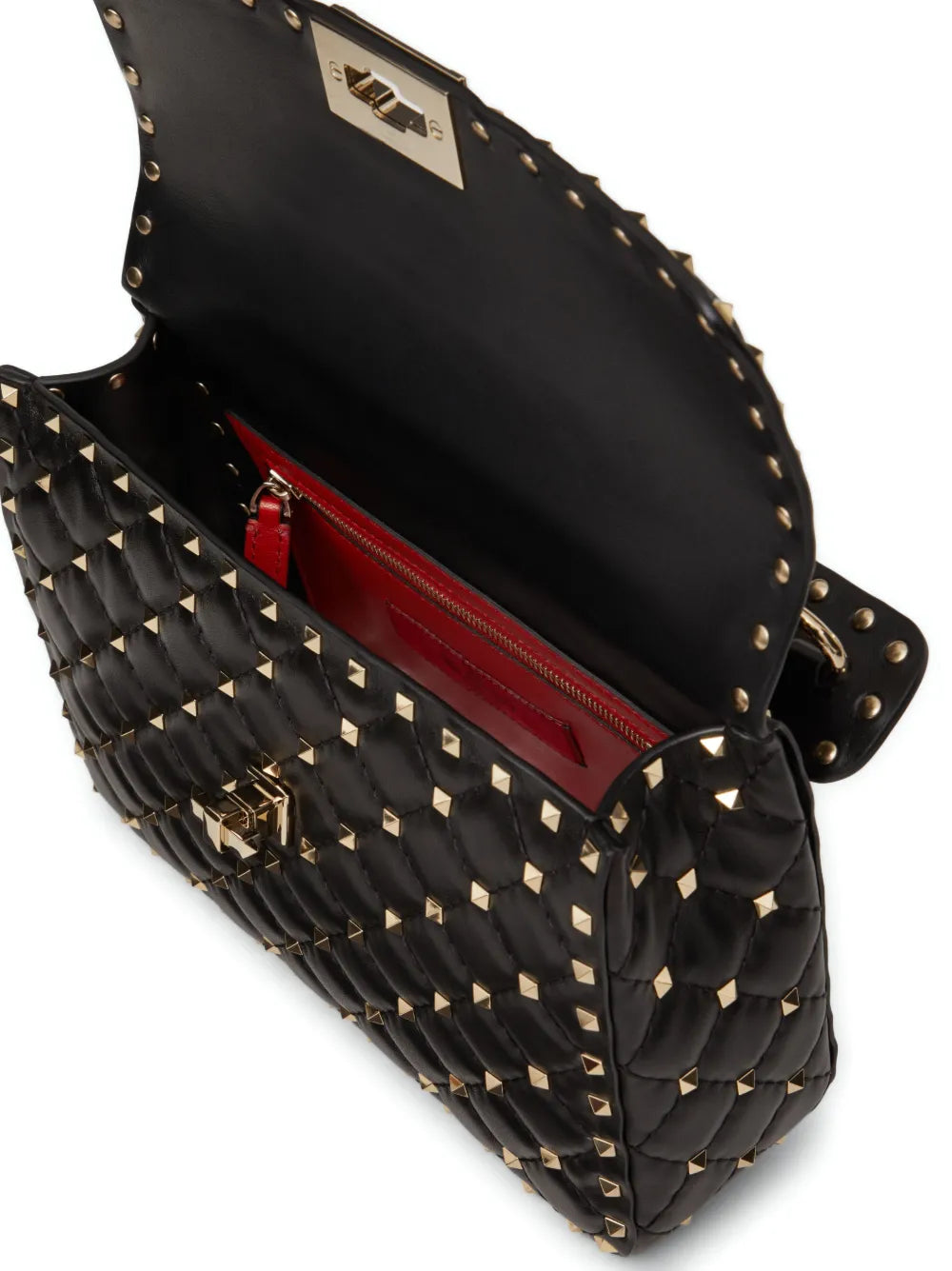 Valentino Garavani Medium Rockstud Spike Shoulder Bag — Same as shown — Size One Size — Detail View