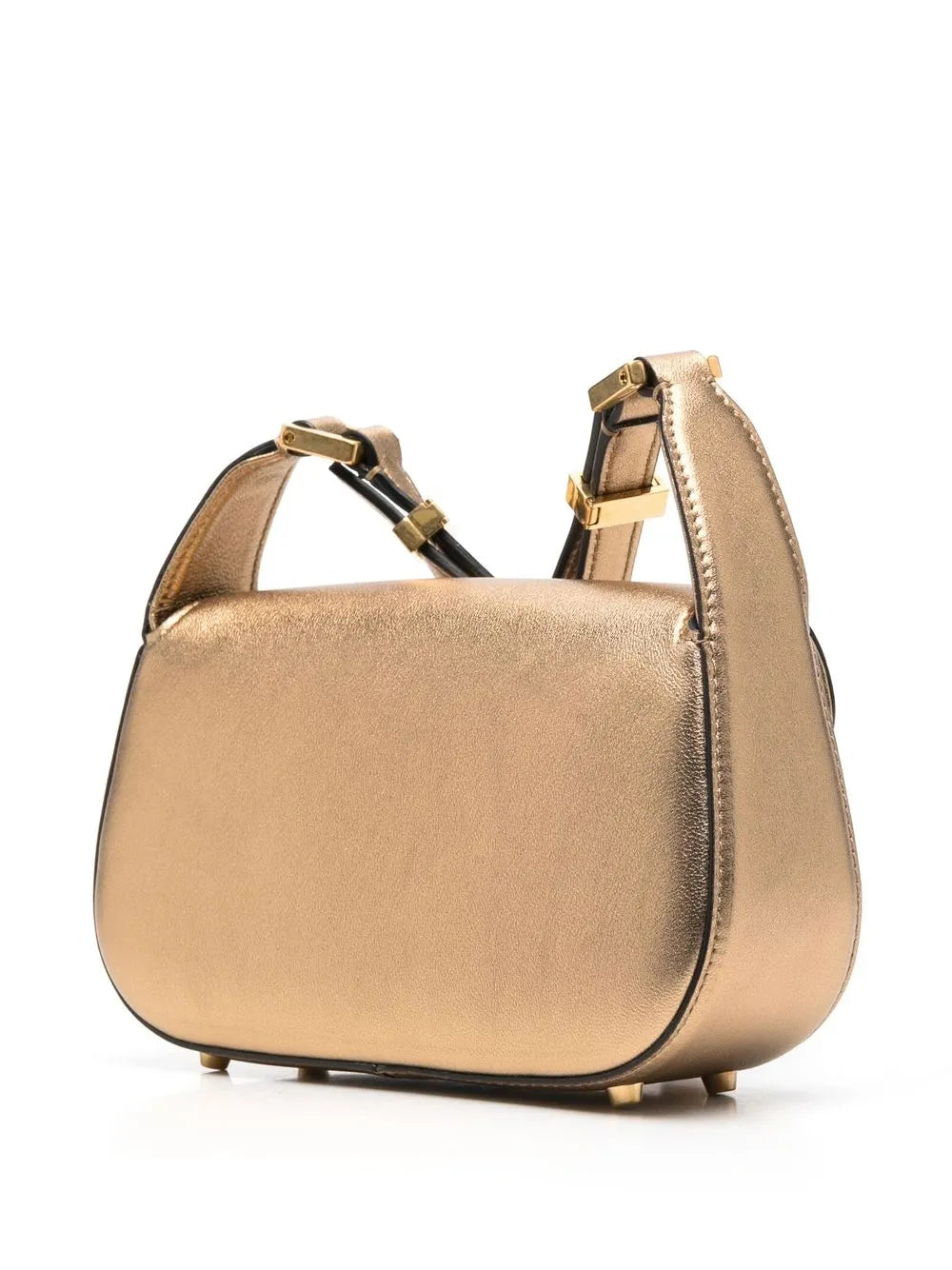 Valentino Garavani Vlogo Chain Leather Shoulder Bag — Same as shown — Size One Size — Top View